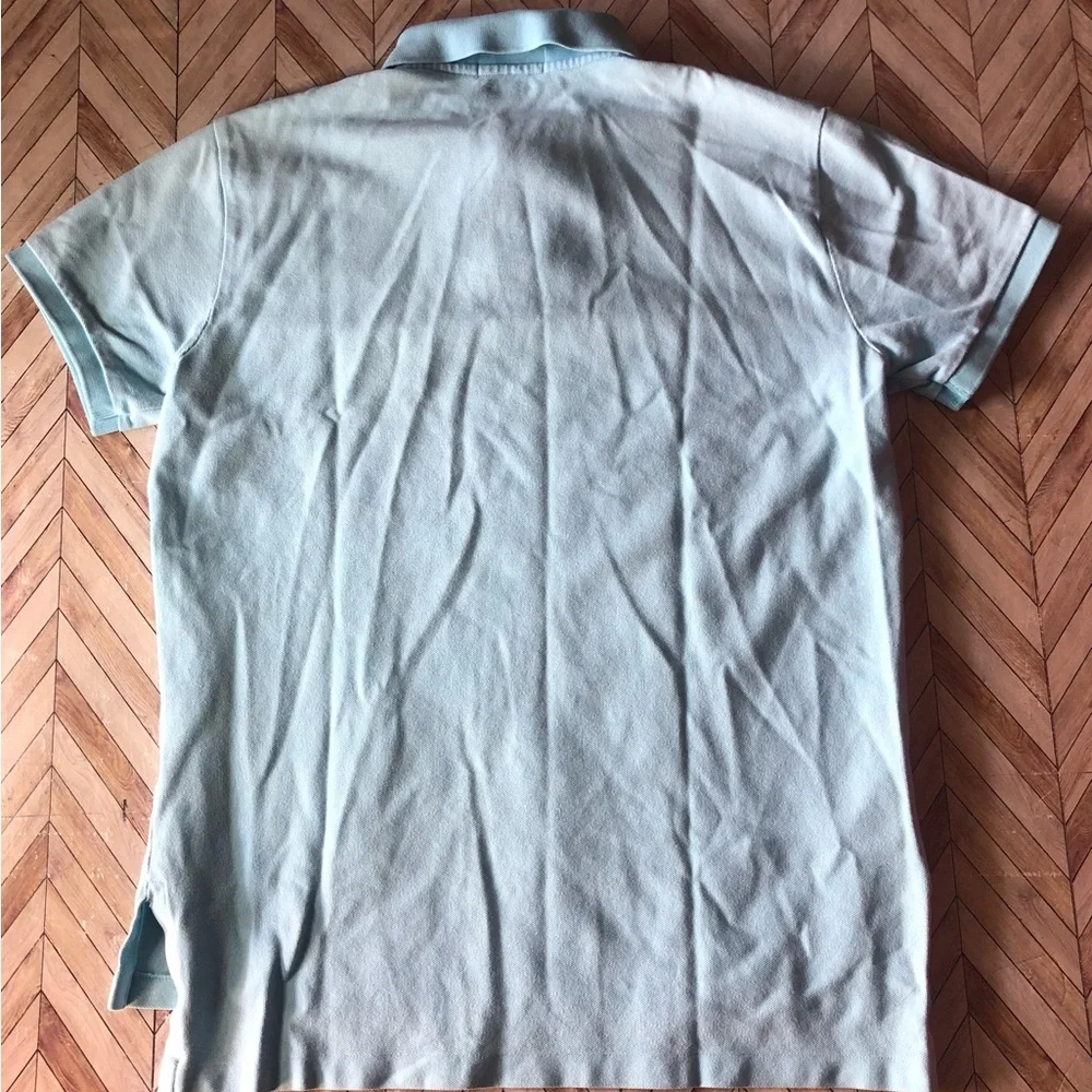 Polo Ralph Lauren Custom Fit Short Sleeve Blue Polo Size Medium